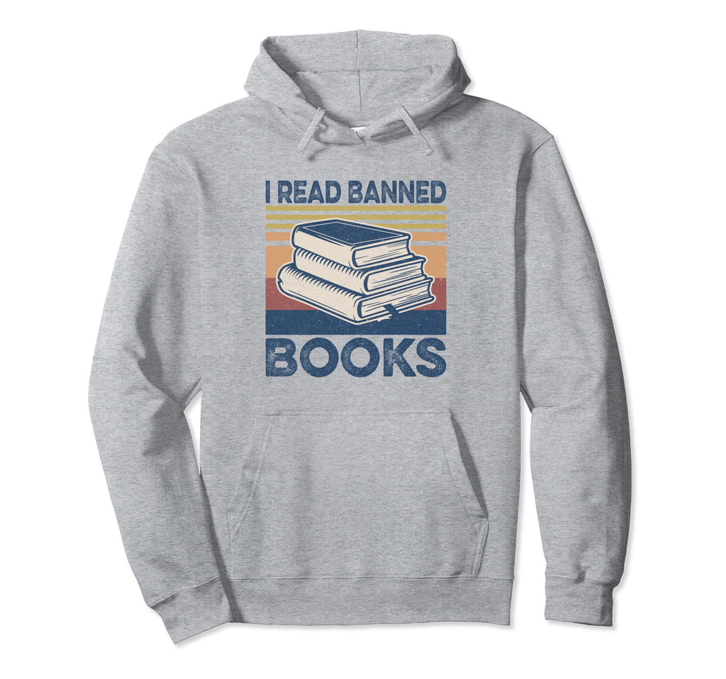 I Read Banned Books Week Librarian Hoodie - Streetwear Style Unisex - T-Shirt, Sweatshirt, Hoodie