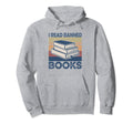 I Read Banned Books Week Librarian Hoodie - Streetwear Style Unisex - T-Shirt, Sweatshirt, Hoodie