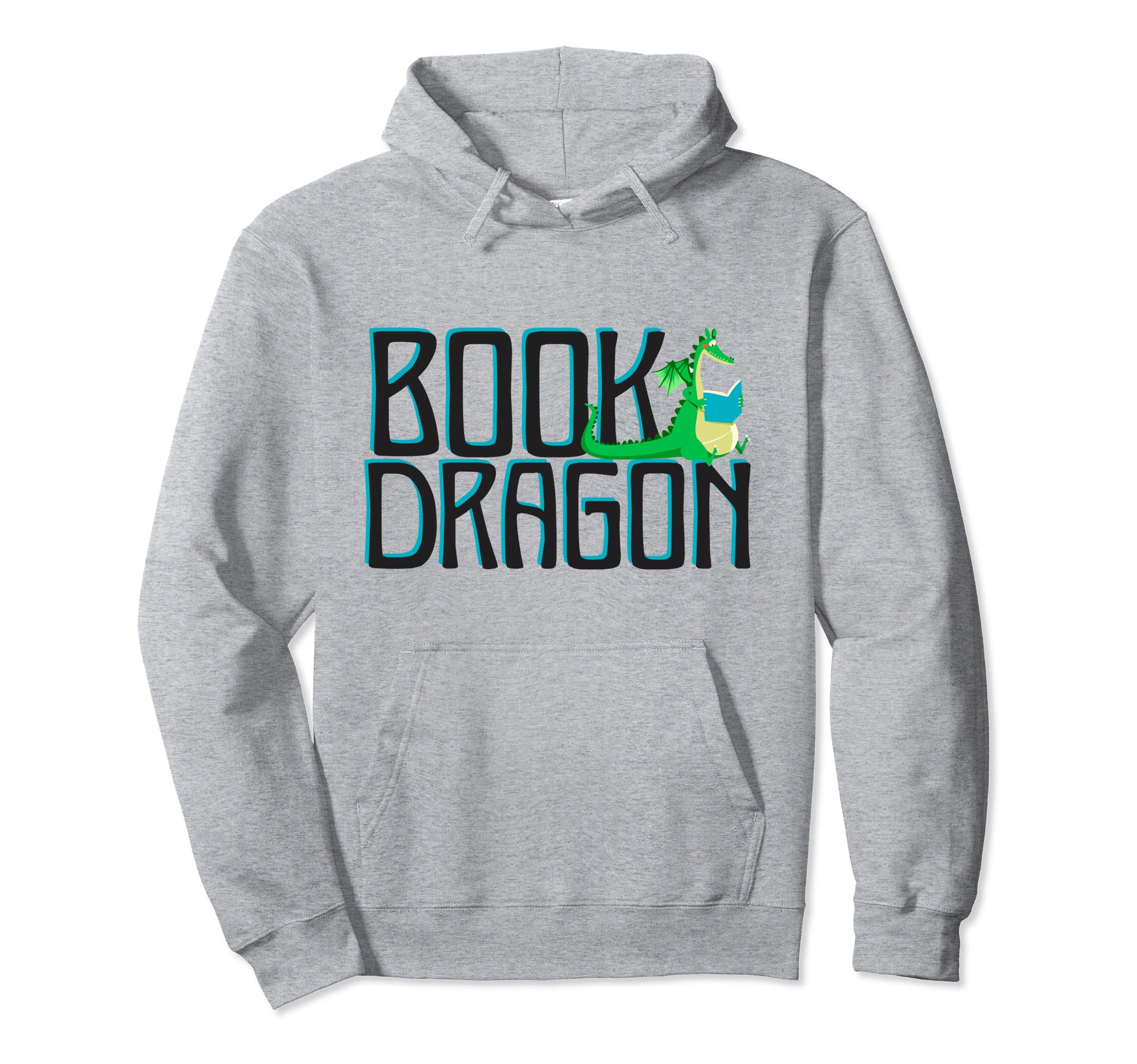 Funny Bookworm Reading Book Dragon 2 Hoodie - Aesthetic Graphic Men Women - T-Shirt, Sweatshirt, Hoodie