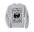 Introvert Emporium Mothman Tarot Sweatshirt - Fun Novelty Design Unisex - T-Shirt, Sweatshirt, Hoodie