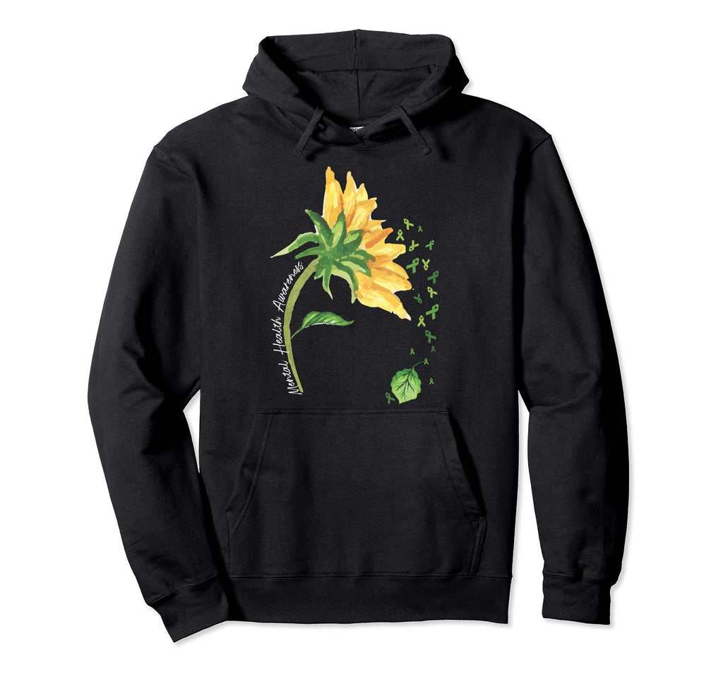 Mental Health Awareness Month Hoodie - Minimalist Print for Adults - T-Shirt, Sweatshirt, Hoodie