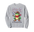 Hold Partner Im Overstimulated Funny Sweatshirt - Aesthetic Graphic Unisex - T-Shirt, Sweatshirt, Hoodie