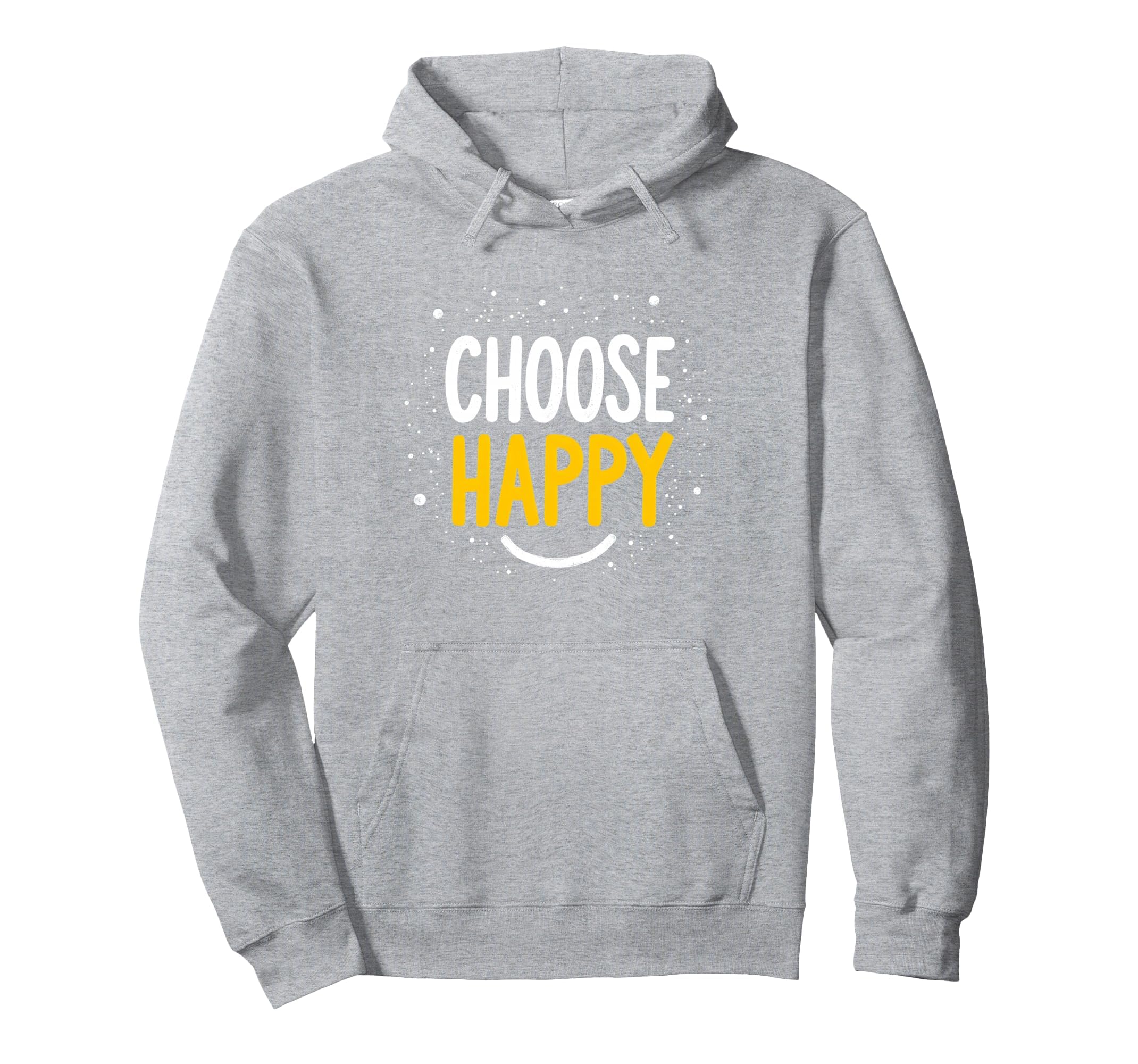 Choose Joy Uplifting Happy Slogan Hoodie - Unique Graphic Men Women - T-Shirt, Sweatshirt, Hoodie