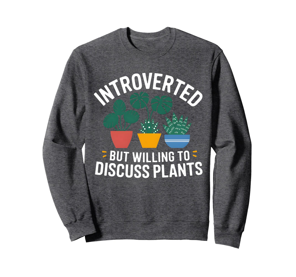 Introverted But Willing To Sweatshirt - Aesthetic Graphic Men Women - T-Shirt, Sweatshirt, Hoodie