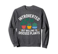 Introverted But Willing To Sweatshirt - Aesthetic Graphic Men Women - T-Shirt, Sweatshirt, Hoodie
