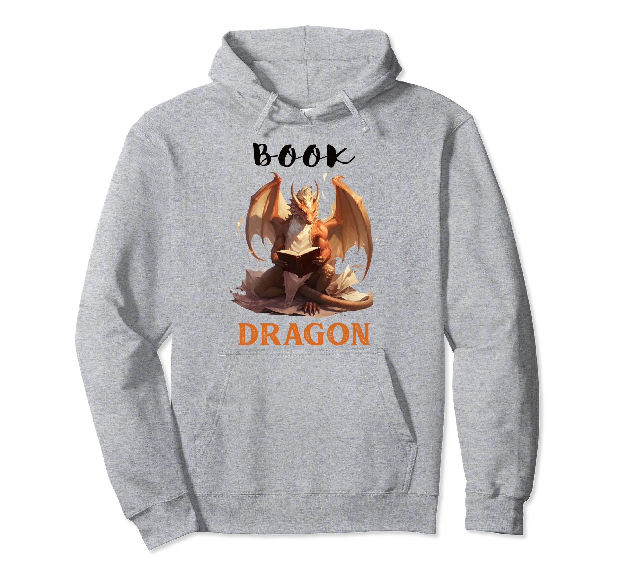 I Am Book Dragon Funny Book And Dragon Hoodie - Streetwear Style Unisex - T-Shirt, Sweatshirt, Hoodie
