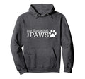 My Therapist Has Paws Hoodie - Aesthetic Graphic Men Women - T-Shirt, Sweatshirt, Hoodie