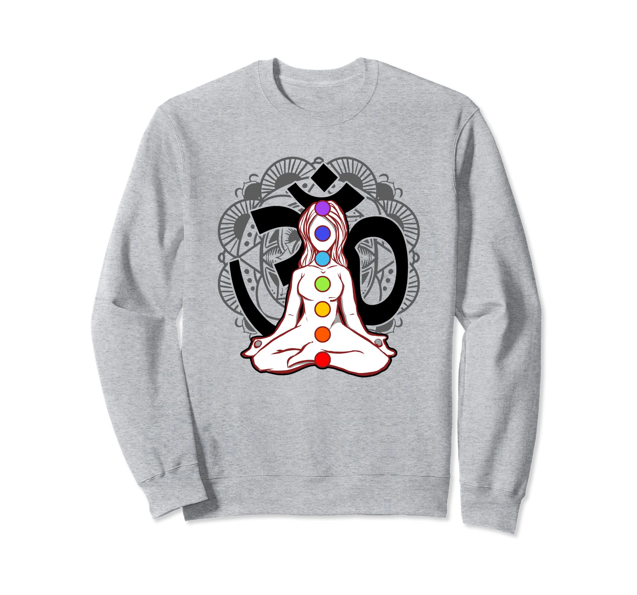 Chakra Chakras Aligned Meditation Sweatshirt - Minimalist Print Unisex - T-Shirt, Sweatshirt, Hoodie