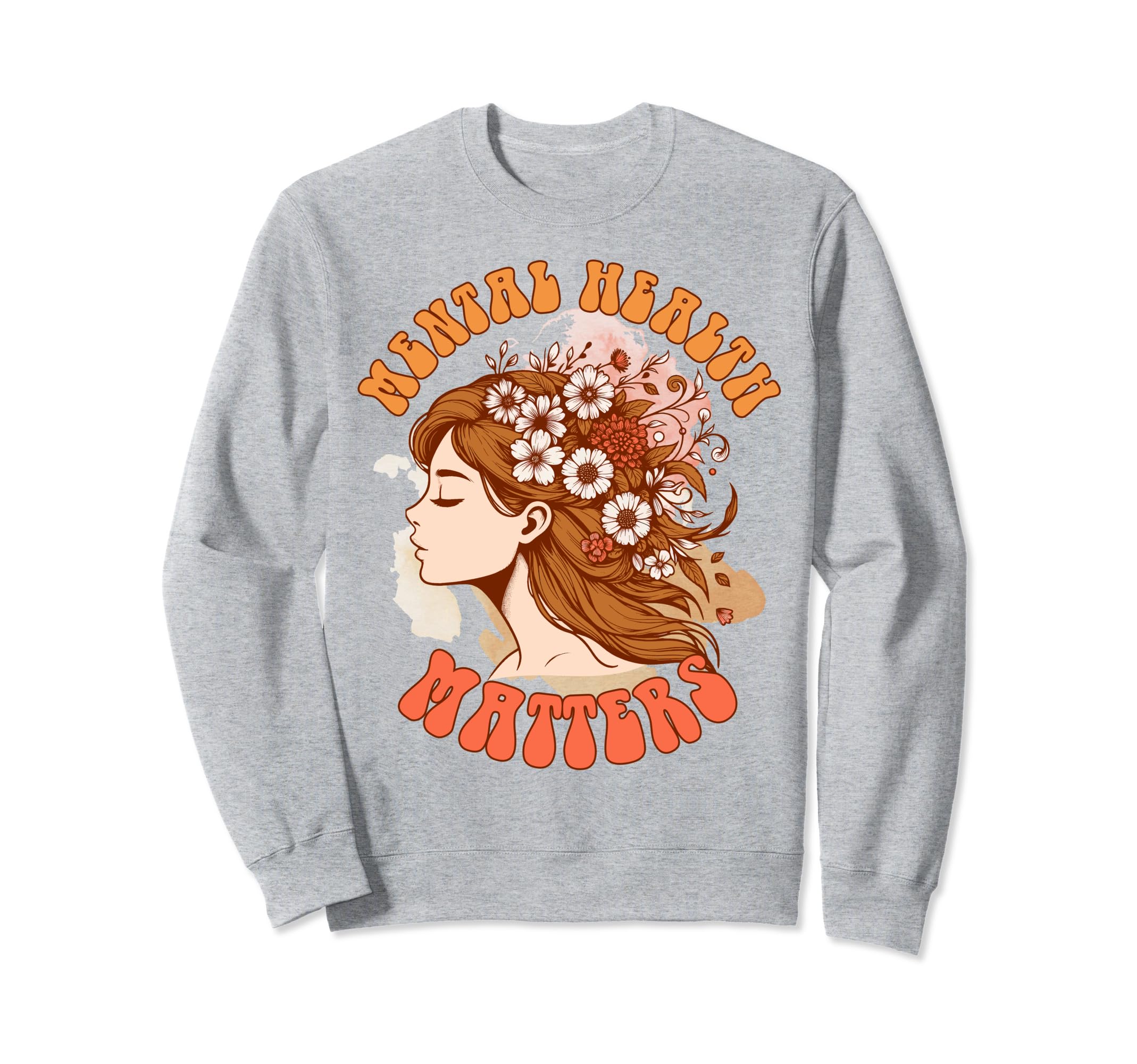 Anxiety Mental Health Depression Sweatshirt - Custom Art Print Men Women - T-Shirt, Sweatshirt, Hoodie