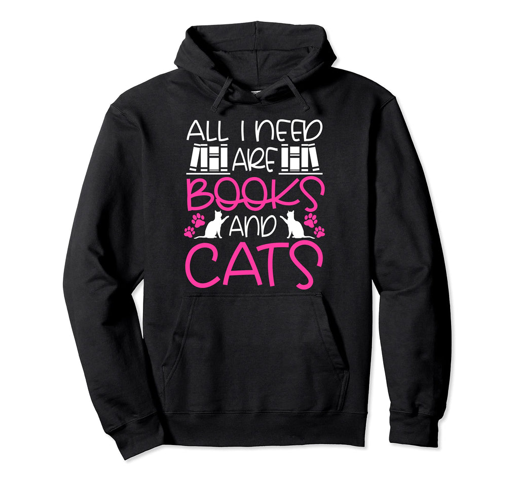 Cat Owner Book Lover Funny Sphynx Mom Hoodie - Aesthetic Graphic Unisex - T-Shirt, Sweatshirt, Hoodie