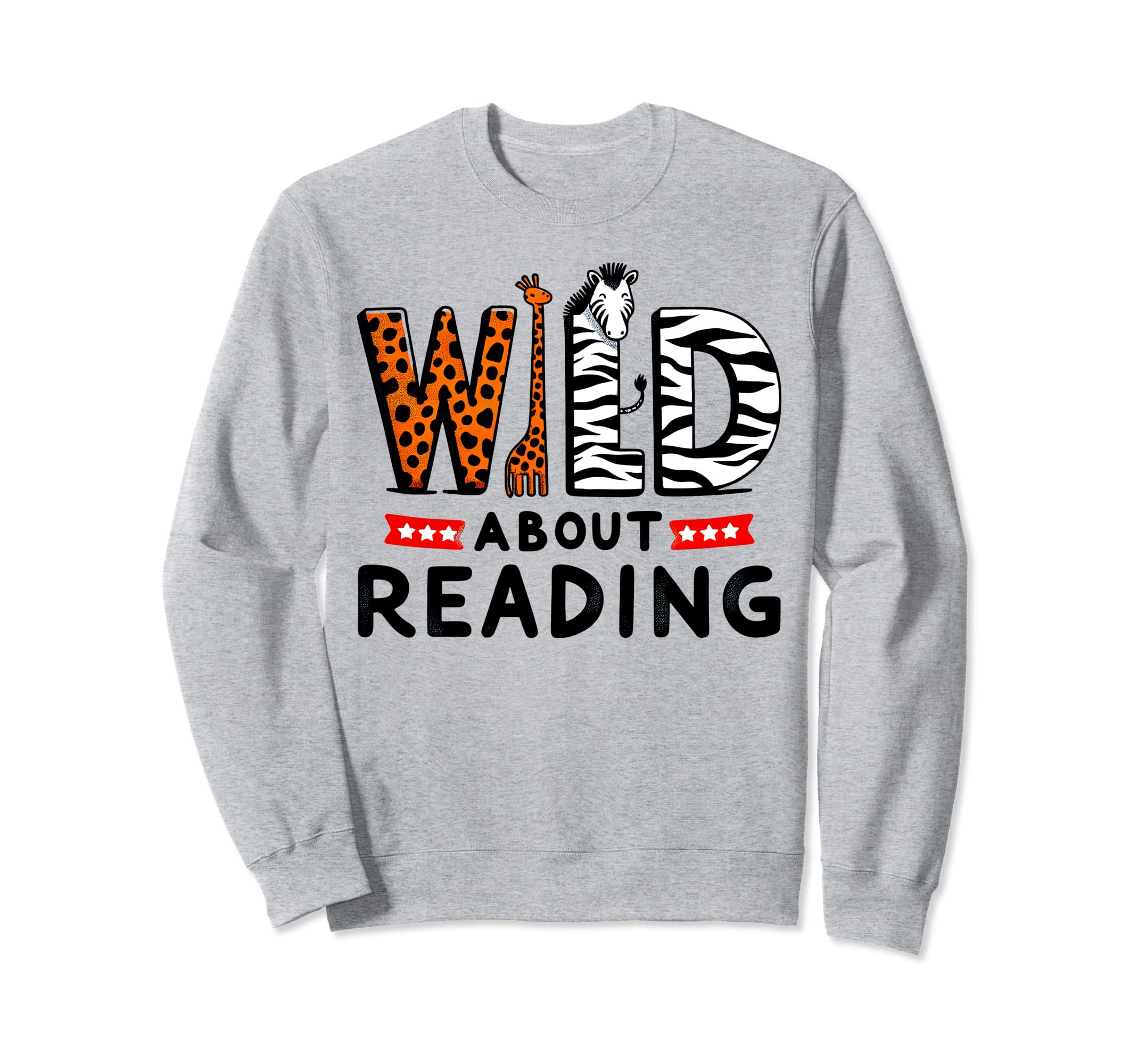 Passionate Readers Animal Love Readers Sweatshirt - Graphic Print Unisex - T-Shirt, Sweatshirt, Hoodie