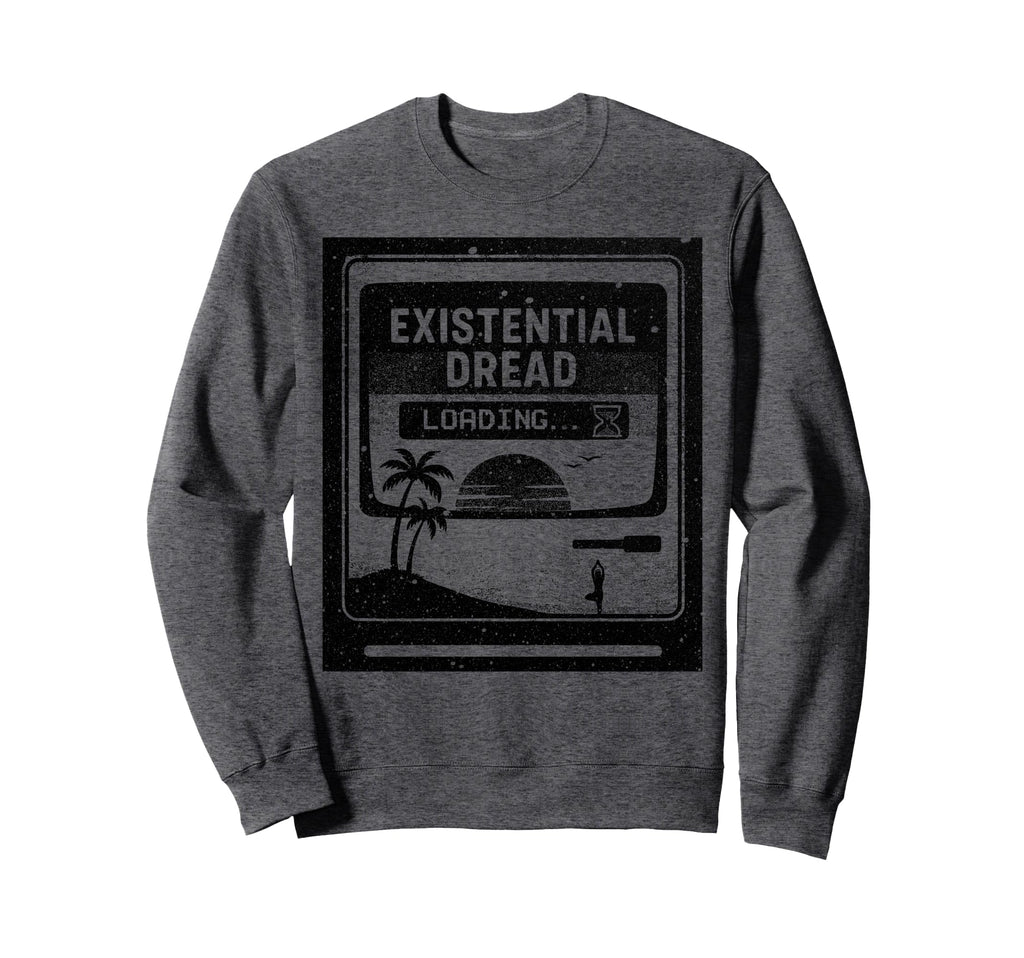 Loading Tech Office Computer Sweatshirt - Novelty Apparel for Adults - T-Shirt, Sweatshirt, Hoodie