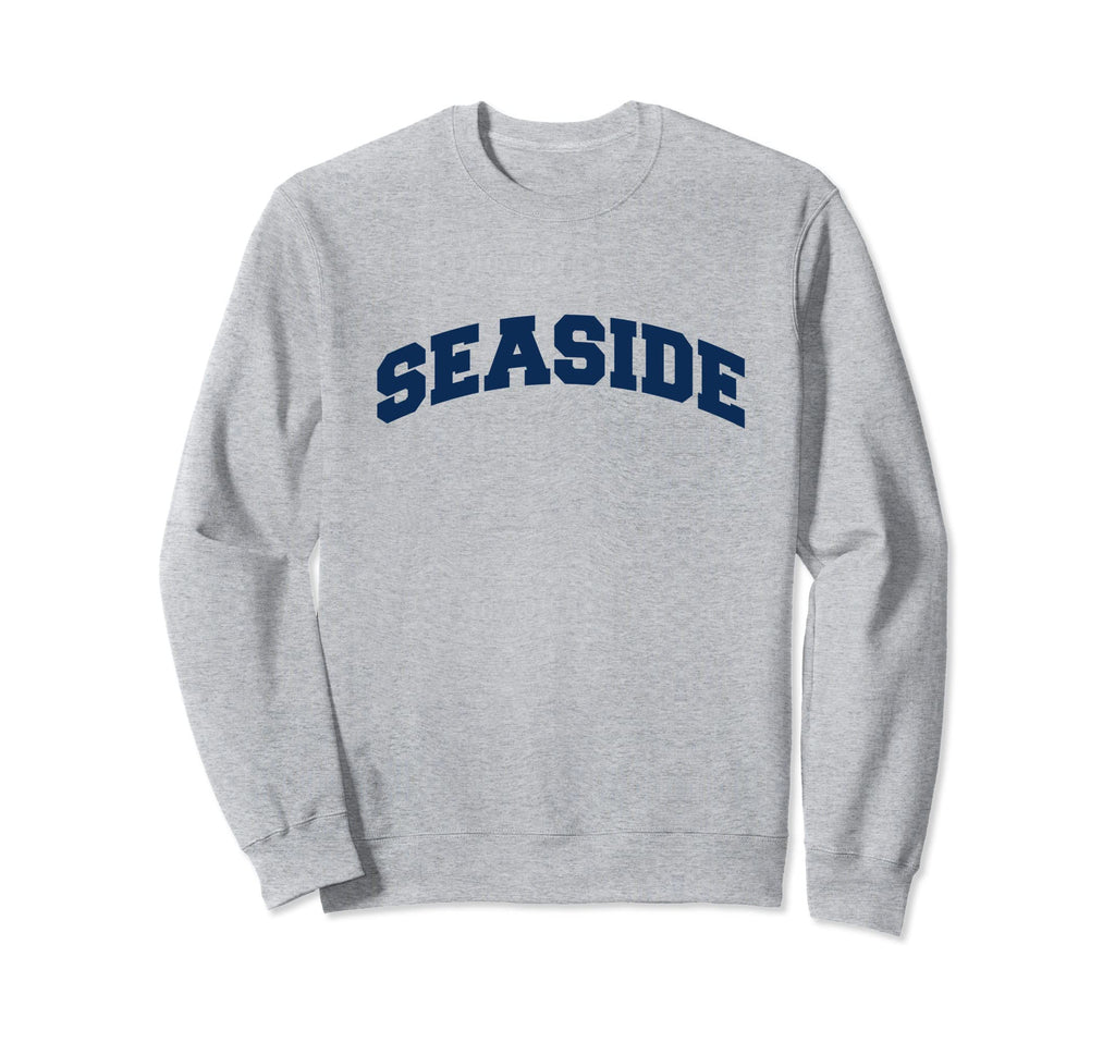 Grey Seaside Sweatshirt - Custom Art Print Unisex - T-Shirt, Sweatshirt, Hoodie