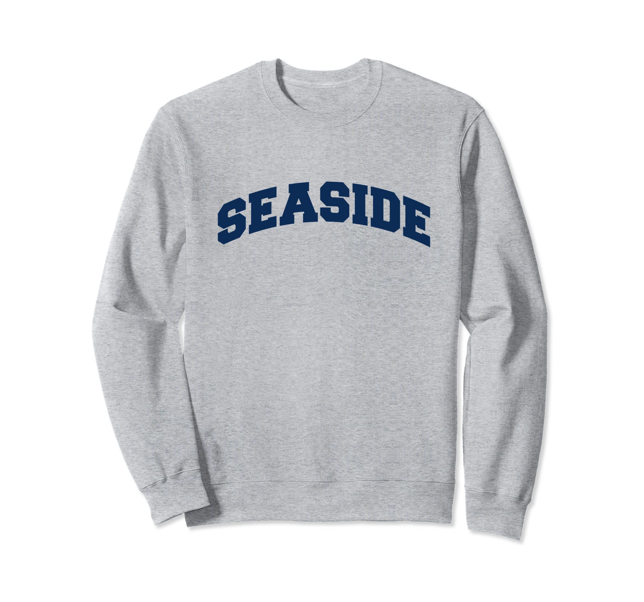 Grey Seaside Sweatshirt - Custom Art Print Unisex - T-Shirt, Sweatshirt, Hoodie