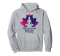 Meditation Rocks Funny Zen Yoga Hoodie - Graphic Print for Adults - T-Shirt, Sweatshirt, Hoodie