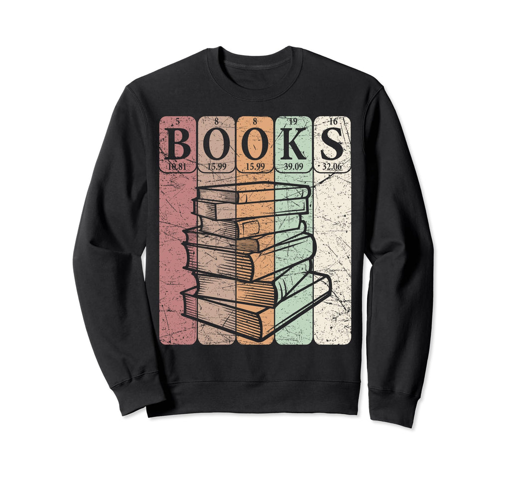 Book Reader Periodic Table Elements Sweatshirt - Streetwear Style Unisex - T-Shirt, Sweatshirt, Hoodie