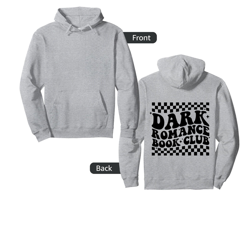 Dark Romance Book Club Groovy Back T-Shirt - Graphic Print for Adults - T-Shirt, Sweatshirt, Hoodie