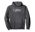 Fighter Semi Colon Mental Health Awareness Hoodie - Novelty Apparel Unisex - T-Shirt, Sweatshirt, Hoodie