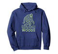 Take Me To Wood Abstract Leaf Sasquatch Hoodie - Aesthetic Graphic Unisex - T-Shirt, Sweatshirt, Hoodie