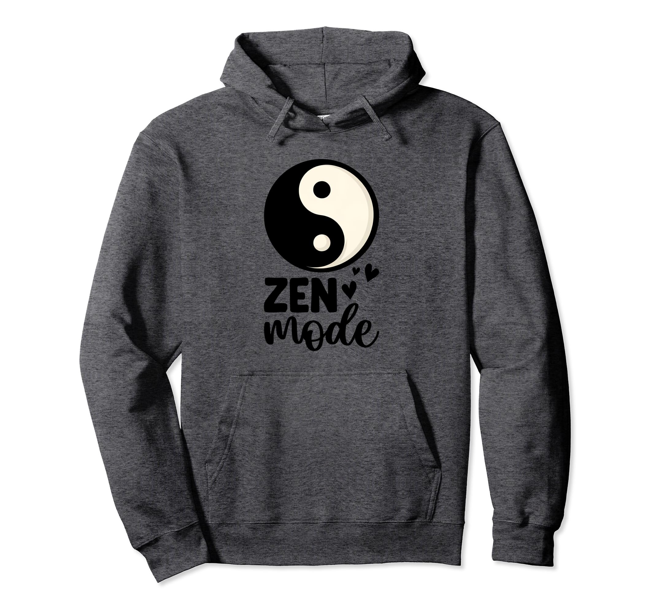 Zen Mode Peaceful Positive Yoga And Hoodie - Custom Art Print Men Women - T-Shirt, Sweatshirt, Hoodie