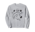 Reading Between Wines Wine And Sweatshirt - Novelty Apparel for Adults - T-Shirt, Sweatshirt, Hoodie