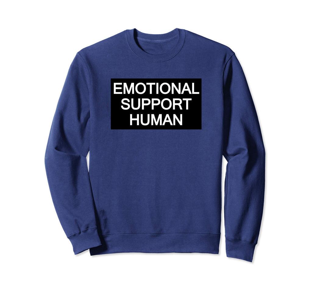 Emotional Support Human Esa Dog Mom Sweatshirt - Trendy Graphic for Adults - T-Shirt, Sweatshirt, Hoodie
