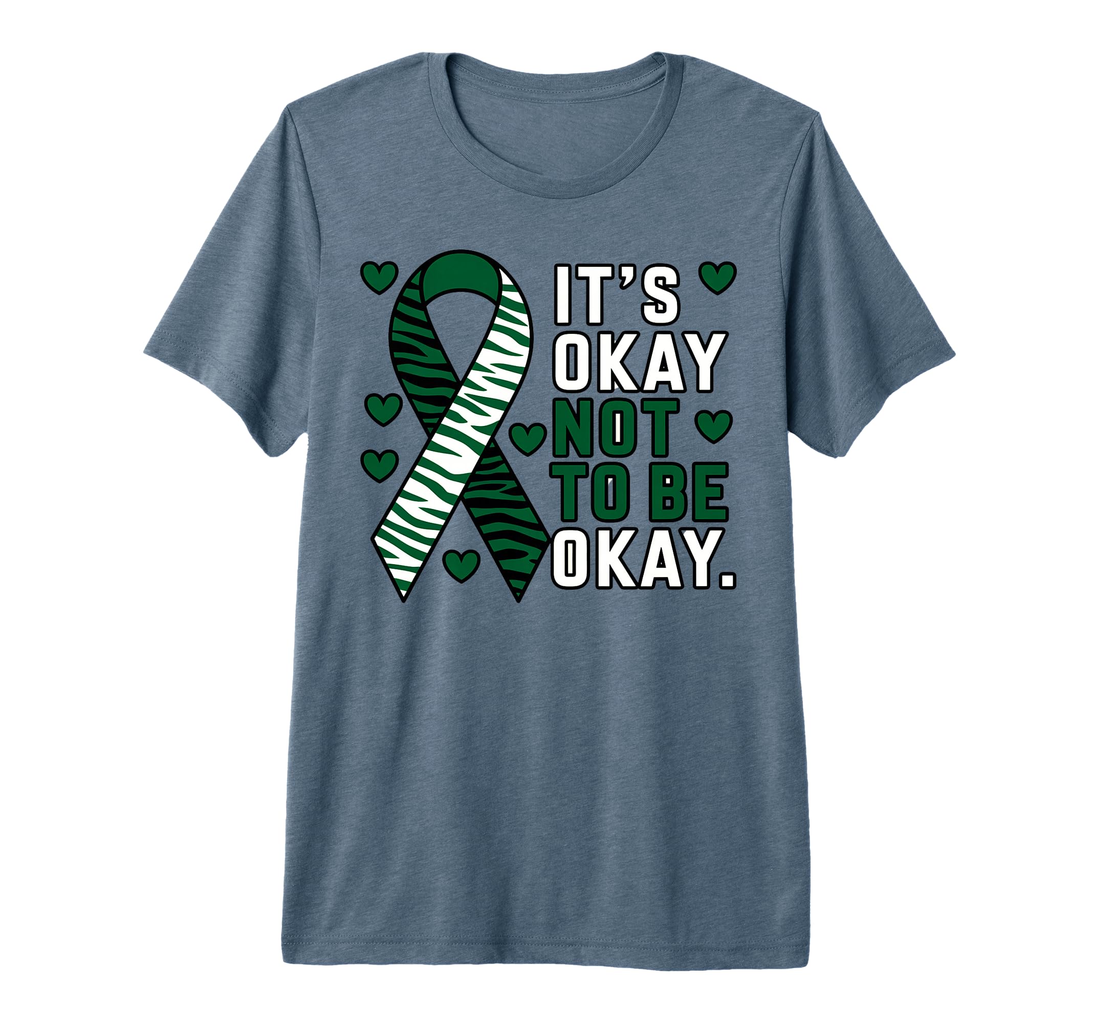 Its Okay Not To Be Okay Funny Mental T-Shirt - Trendy Graphic Unisex - T-Shirt, Sweatshirt, Hoodie