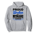 Proud Brother Myalgic Encephalomyelitis Hoodie - Graphic Print Unisex - T-Shirt, Sweatshirt, Hoodie
