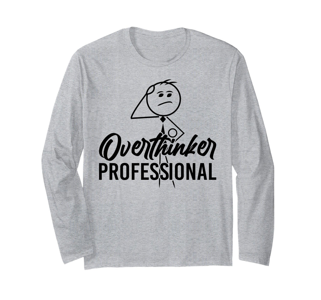 Funny Overthinker Anxious Introvert Hoodie - Trendy Graphic for Adults - T-Shirt, Sweatshirt, Hoodie