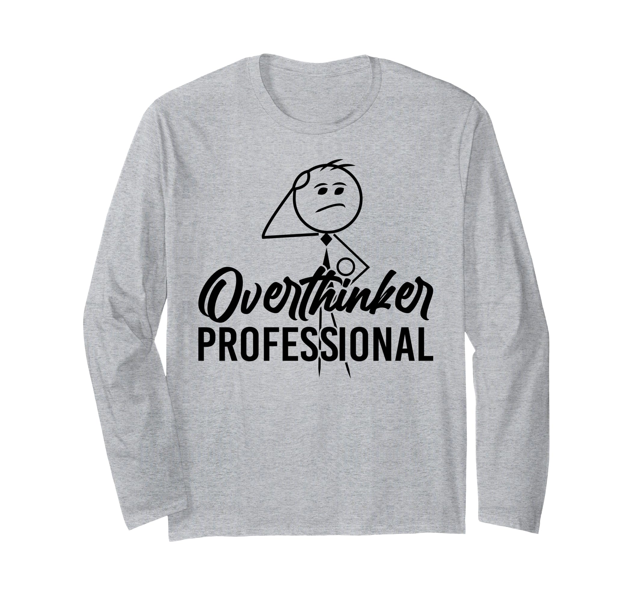 Funny Overthinker Anxious Introvert Hoodie - Trendy Graphic for Adults - T-Shirt, Sweatshirt, Hoodie