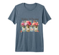 Today I Choose Mason Jar Art Soft Florals T-Shirt - Unique Graphic Unisex - T-Shirt, Sweatshirt, Hoodie