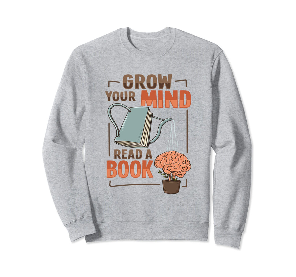 Reading Book Nerd Designs Sweatshirt - Fun Novelty Design for Adults - T-Shirt, Sweatshirt, Hoodie