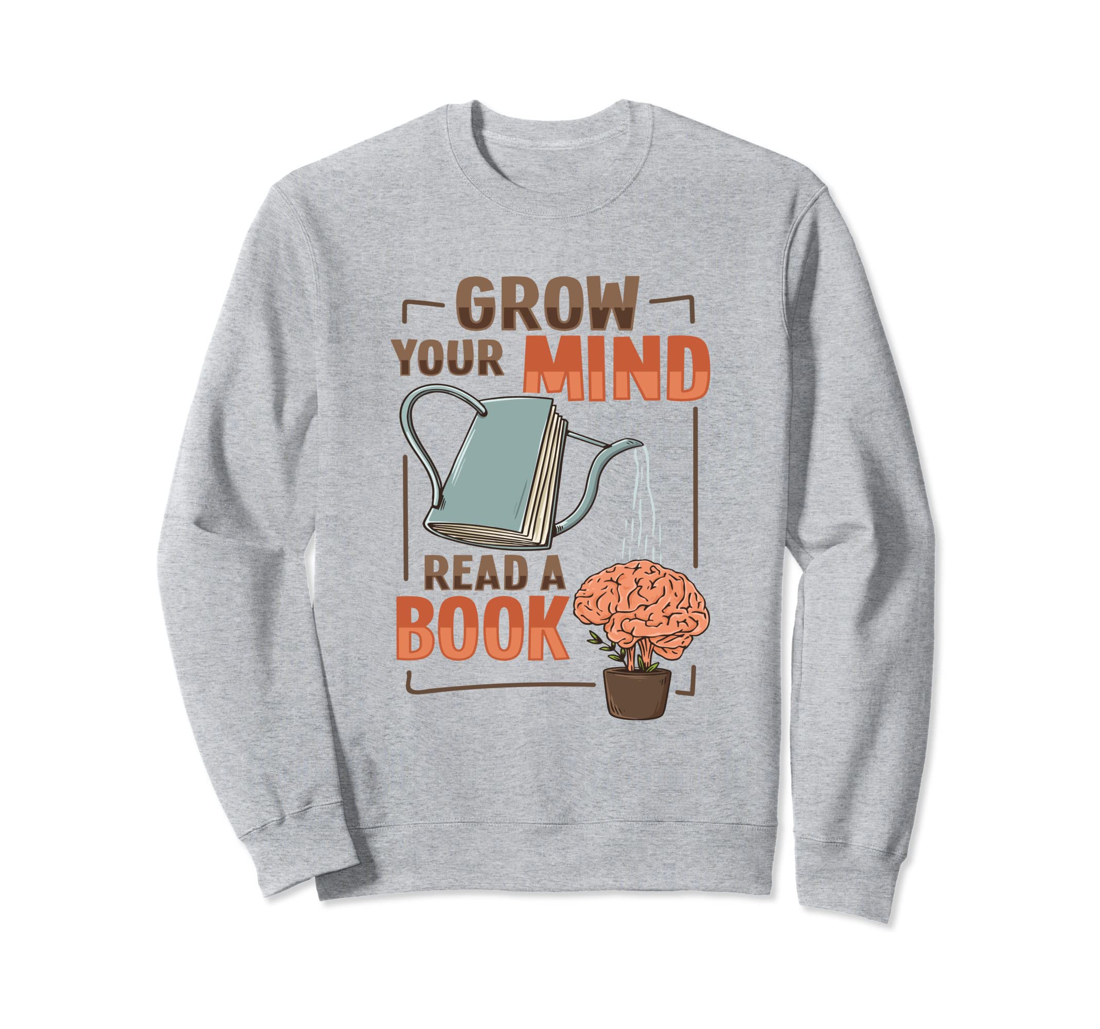 Reading Book Nerd Designs Sweatshirt - Fun Novelty Design for Adults - T-Shirt, Sweatshirt, Hoodie
