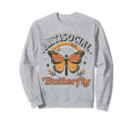 Antisocial Butterfly Funny Introvert Sweatshirt - Trendy Graphic Unisex - T-Shirt, Sweatshirt, Hoodie