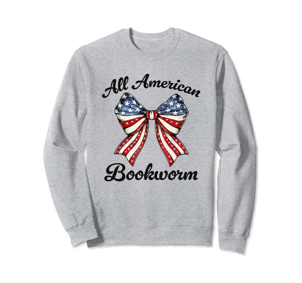 All American Bookwork Funny Sweatshirt - Custom Art Print Men Women - T-Shirt, Sweatshirt, Hoodie