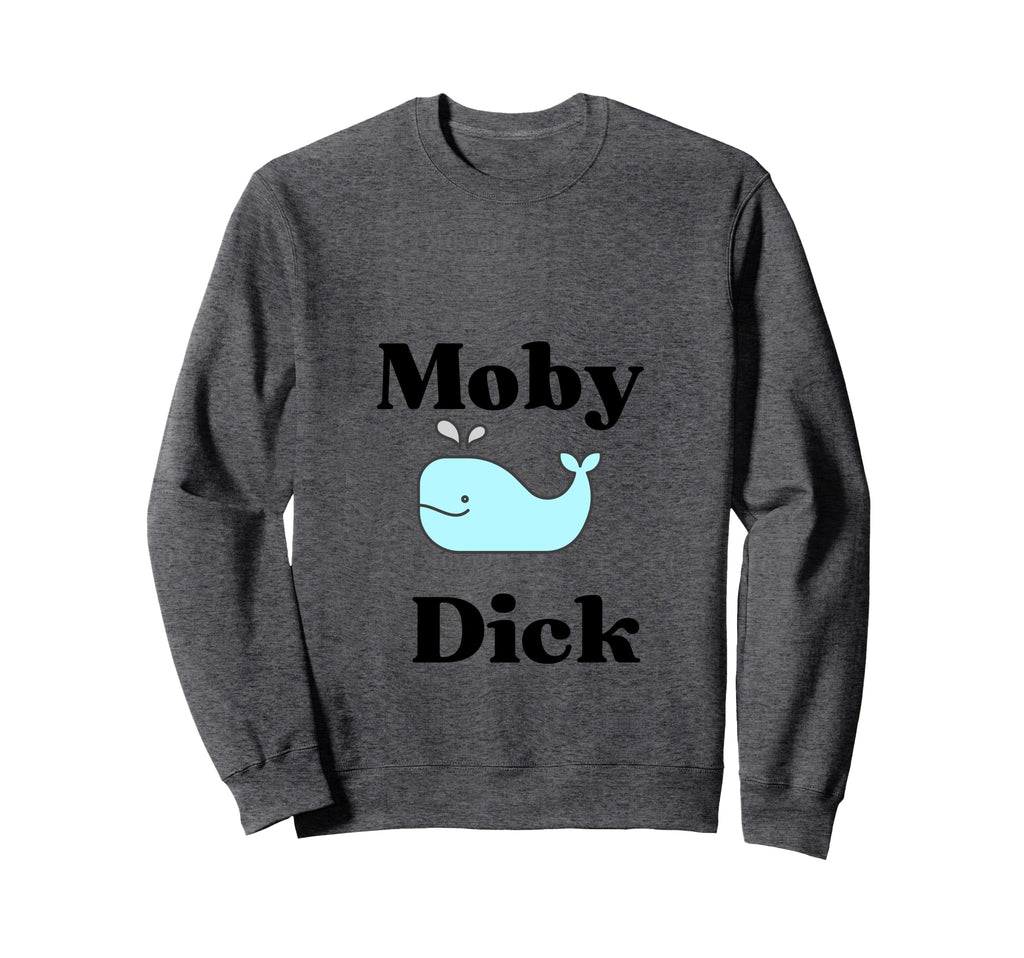 Moby Dick Great Whale Herman Sweatshirt - Fun Novelty Design Unisex - T-Shirt, Sweatshirt, Hoodie