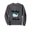 Moby Dick Great Whale Herman Sweatshirt - Fun Novelty Design Unisex - T-Shirt, Sweatshirt, Hoodie