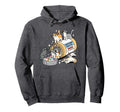 Antidepressant Cat Serotonin Booster Cats Hoodie - Unique Graphic Unisex - T-Shirt, Sweatshirt, Hoodie