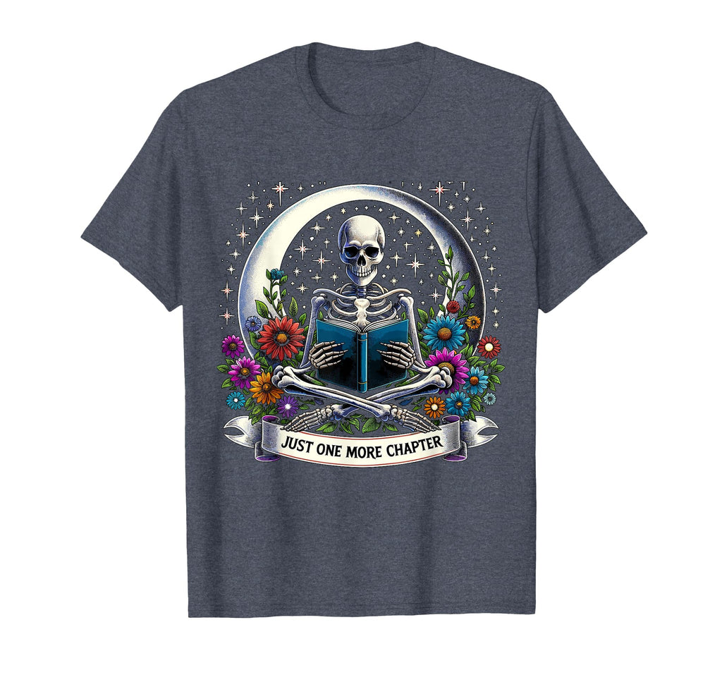 Reading Just One More Chapter T-Shirt - Aesthetic Graphic Men Women - T-Shirt, Sweatshirt, Hoodie