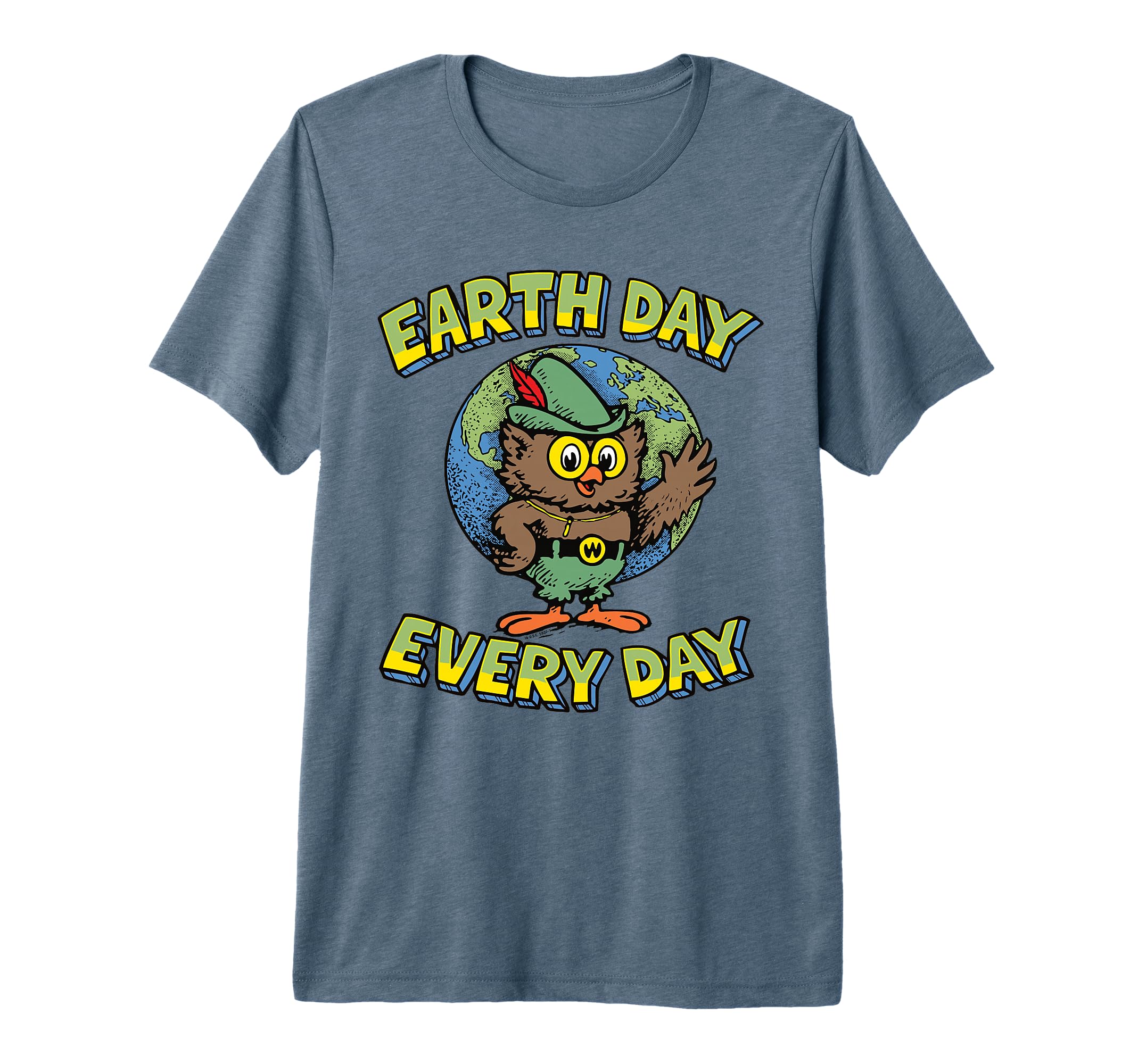 Earth Day Every Day Woodsy Owl Give T-Shirt - Graphic Print for Adults - T-Shirt, Sweatshirt, Hoodie