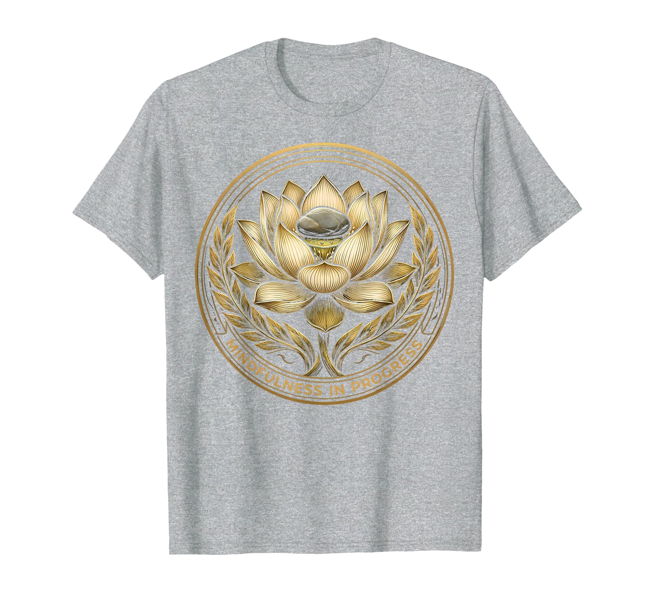 Mindfulness Progress Spa Time T-Shirt - Custom Art Print Men Women - T-Shirt, Sweatshirt, Hoodie