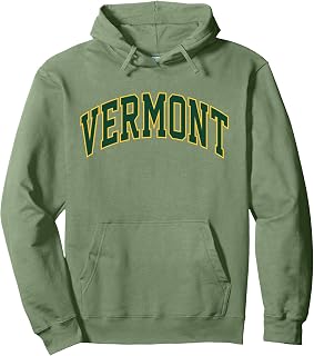 Vintage Vermont Men's Vermont Women Retro Green Gold Souvenir Pullover Hoodie Unisex T-shirt, Sweatshirt, Hoodie, Long Sleeve Tee - T-Shirt, Sweatshirt, Hoodie