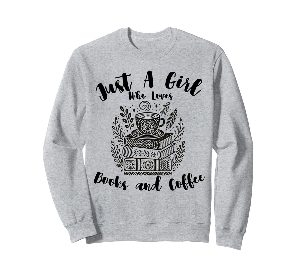 Bookworm Reading Just Who Loves Sweatshirt - Fun Novelty Design Men Women - T-Shirt, Sweatshirt, Hoodie