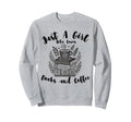 Bookworm Reading Just Who Loves Sweatshirt - Fun Novelty Design Men Women - T-Shirt, Sweatshirt, Hoodie