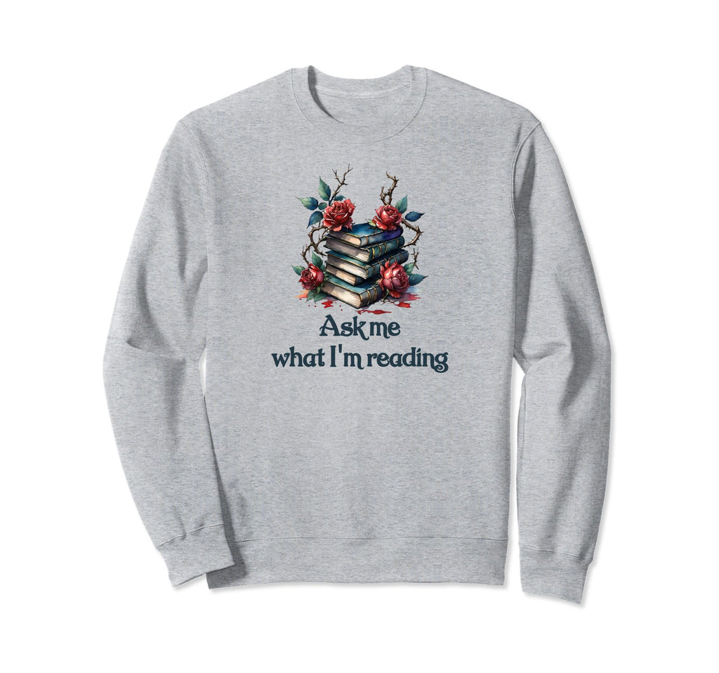Book Worm Book Stack Reading Addict Sweatshirt - Novelty Apparel Unisex - T-Shirt, Sweatshirt, Hoodie