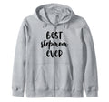 Happy Birthday Step Mom Funny Sweatshirt - Aesthetic Graphic for Adults - T-Shirt, Sweatshirt, Hoodie