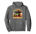 Hold Partner Im Overstimulated Cowboy Hoodie - Novelty Apparel for Adults - T-Shirt, Sweatshirt, Hoodie