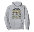 Things I Do My Spare Time Reading Hoodie - Novelty Apparel Men Women - T-Shirt, Sweatshirt, Hoodie