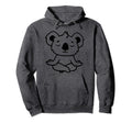 Meditative Koala Serenity Calm Hoodie - Casual Everyday Wear Unisex - T-Shirt, Sweatshirt, Hoodie