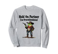 Funny Cowboy Frog Hold Partner Im Sweatshirt - Aesthetic Graphic Men Women - T-Shirt, Sweatshirt, Hoodie